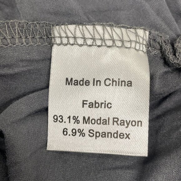 Smallshow Maternity Sleeveless Side Ruched Tank Top Gray Sz L - New - Picture 7 of 9